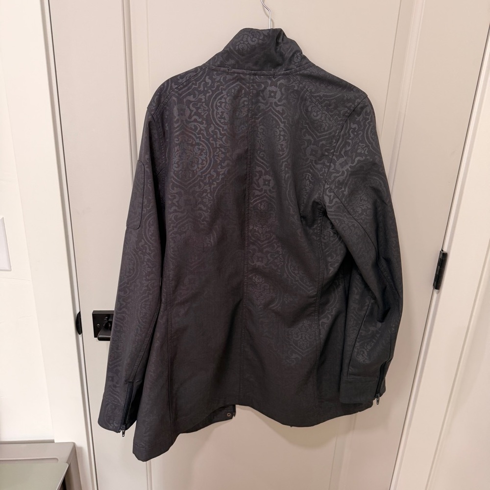 Athleta Women's Gray Patterned Jacket - image 5